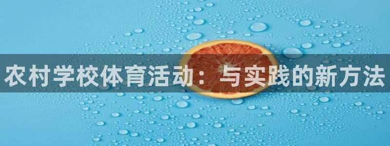 3377体育官方app下载：农村学校体育活动：与实践的新方法